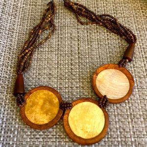 Beautiful reversible chunky necklace